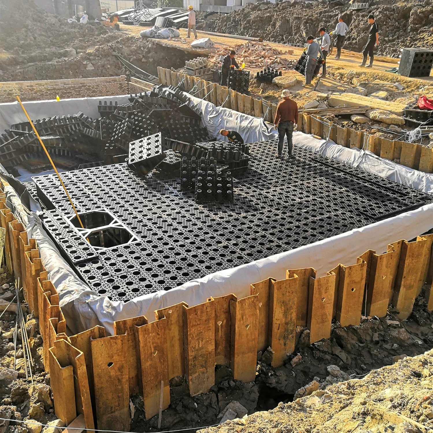 Polypropylene Soakaway Crate For Stormwater Drainage Storage Buy