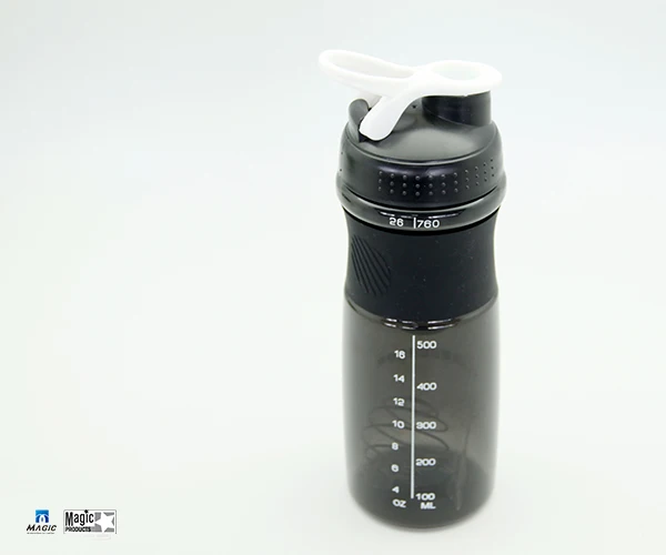 BPA free 760ml Plastic Protein Shaker Drinking Water Bottle for Gym Sport