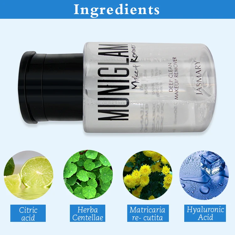 Face use moisturizing brightening cleaning liquid makeup remover