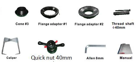 wheel alignment CWB788 Standard Accessories 6