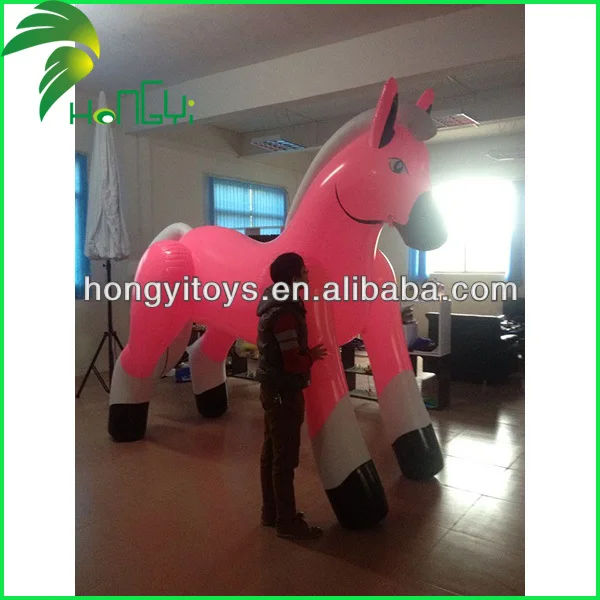 Adorable Pvc Pink Inflatable Horse,Inflatable Animals Toy For Sale ...