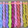 A jade thread 1mm braided rope wire bracelet pendant necklace beaded red rope DIY handmade rope material