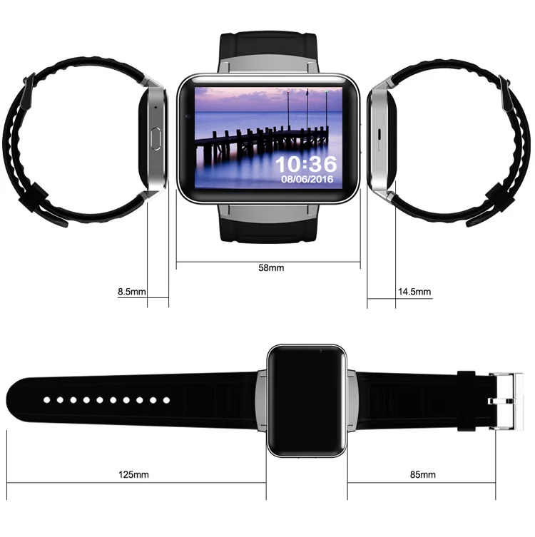 Big Screen Bluetooth Android Smart Wrist Watch Tv Mobile Phone Buy