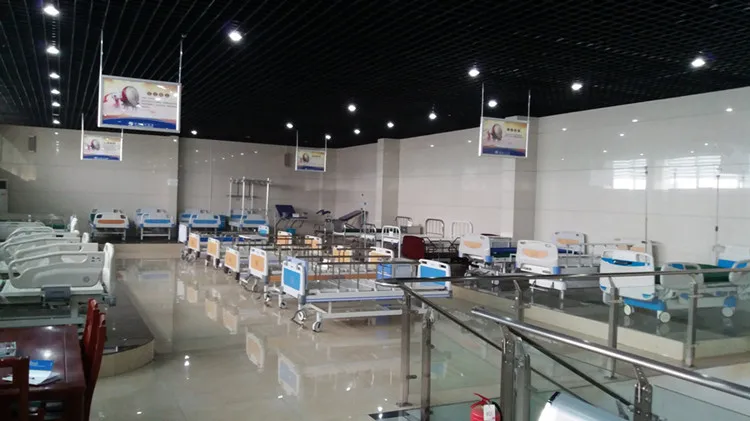 ABS double crank medical bed for sale manual 2 functions hospital bed