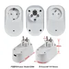 Custom EU standard white plastic shell wireless socket injection plastic shell