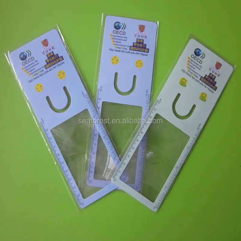 Cheap Multifunction Pvc Ruler Reading Bookmark Magnifying Glass ...