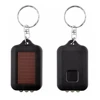Outdoor Sports Accessories 3 LED Flashlight Solar Powered Torch Light With Keyring