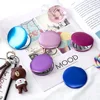 Rose Gold Black Silver White Souvenir Portable Hand Cosmetic Make Up Compact Mirror DIY Customized Stocks Ready To Shipping