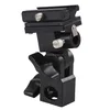 Aluminum Camera flash bracket B for flash holder+umbrella+stand kit