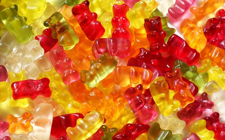 中国制造的高品质机器级果冻糖果和软糖