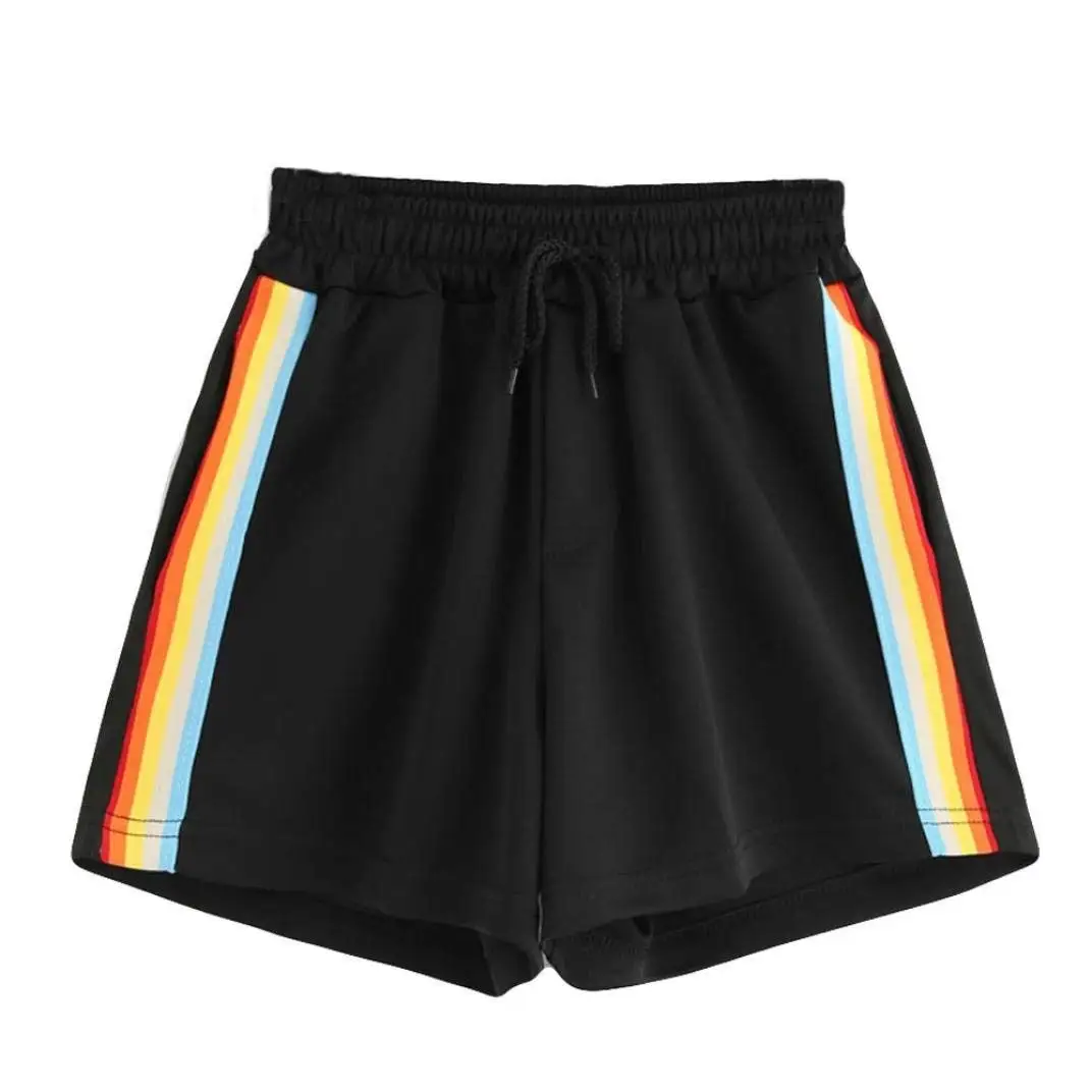 Jotebriyo Womens Yoga Stretchy Quick Dry Running Trainning Drawstring Shorts