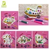 Kids 3D Balloons Intellectual Development Painting Inflatable DIY Hand-painted