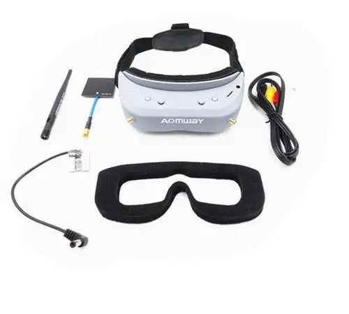 Aomway Commander Goggles V1 2D3D 40CH 5.8G FPV Video Headset Support HDMI DVR AU