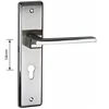 High Quality Home Security SN Finish OEM Entry Door 300~390mm Handle Zinc Hardware Sets