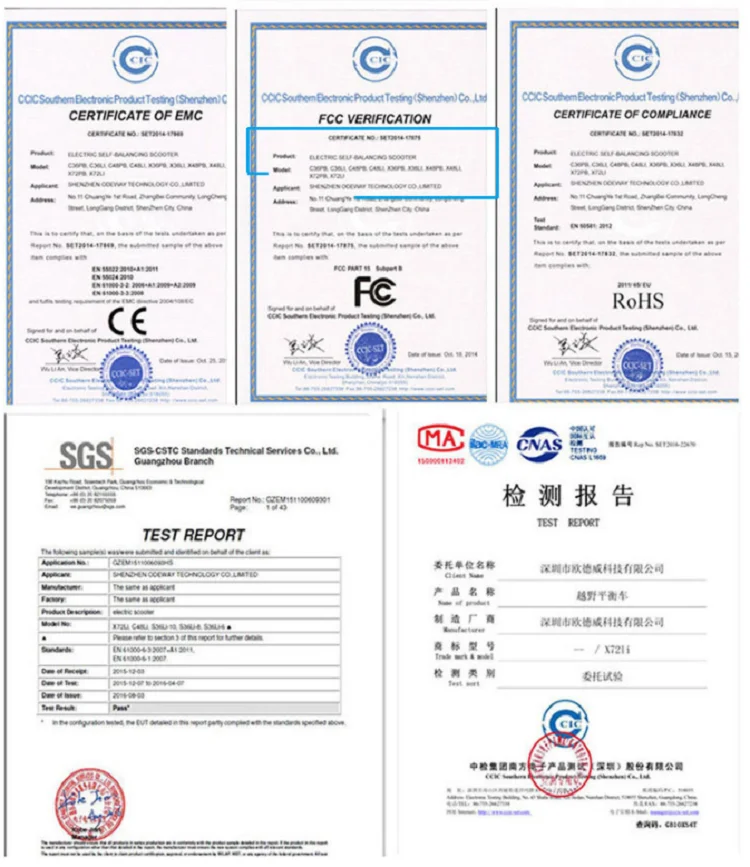 Patrol 19 inch tire two wheel electric chariot covered balance electric scooter