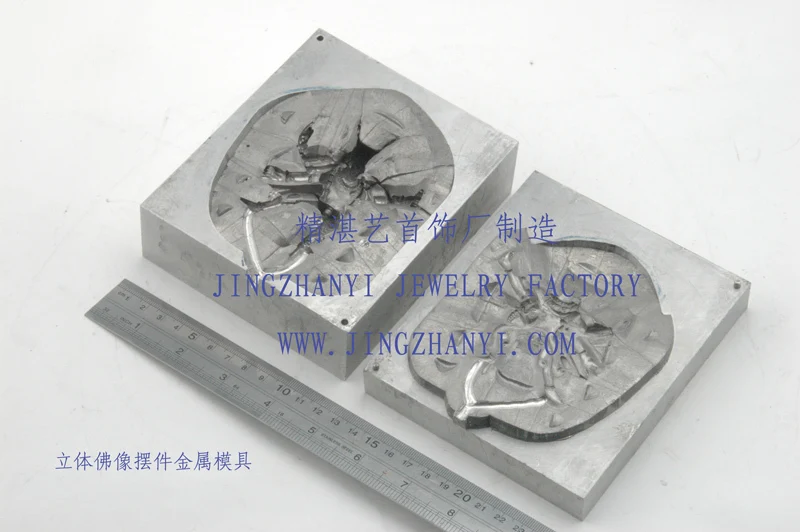 jewelry molds casting metal mold injection plastic aluminium silver