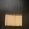 micro rings loop tool loop threader pulling needle used with hair plier and beads for human hair feather extension tools