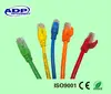 Fluke test assorted color utp cat5e patch cord cable/network cable
