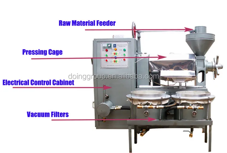 Good sale soybean oil press machine peanut oil extraction machine