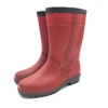 HN202W Bulk price fashional rain boots with linning snow woman winter boots