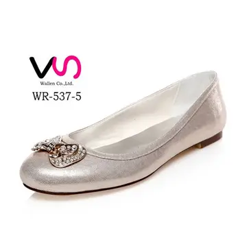 silver wedding shoes for flower girl