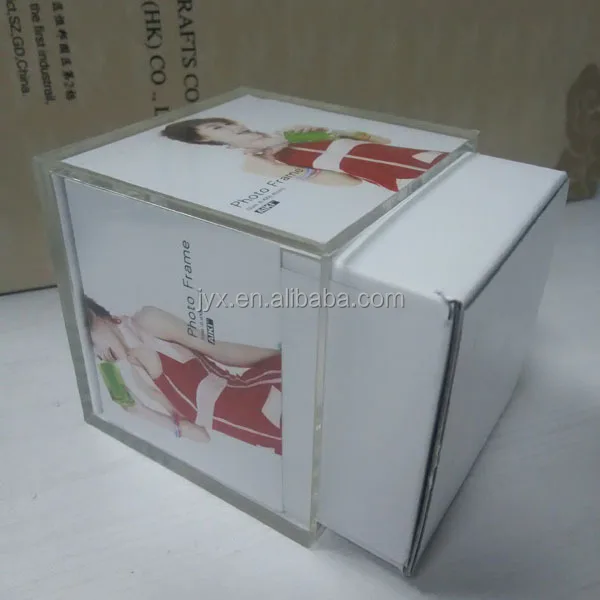 Ecofriendly Magic Clear Acrylic Plexiglass Photo Frame Cube Buy Clear Acrylic Plexiglass