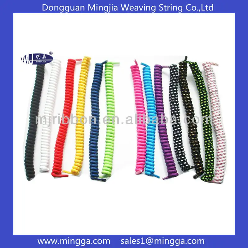 Attractive Elastic Bungee Cord Various Color Spiral Shoelace Buy