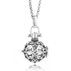 Engelsrufer 20.5mm music bell ball star pattern cage pendant 80cm chain necklace angel bola jewelry gift