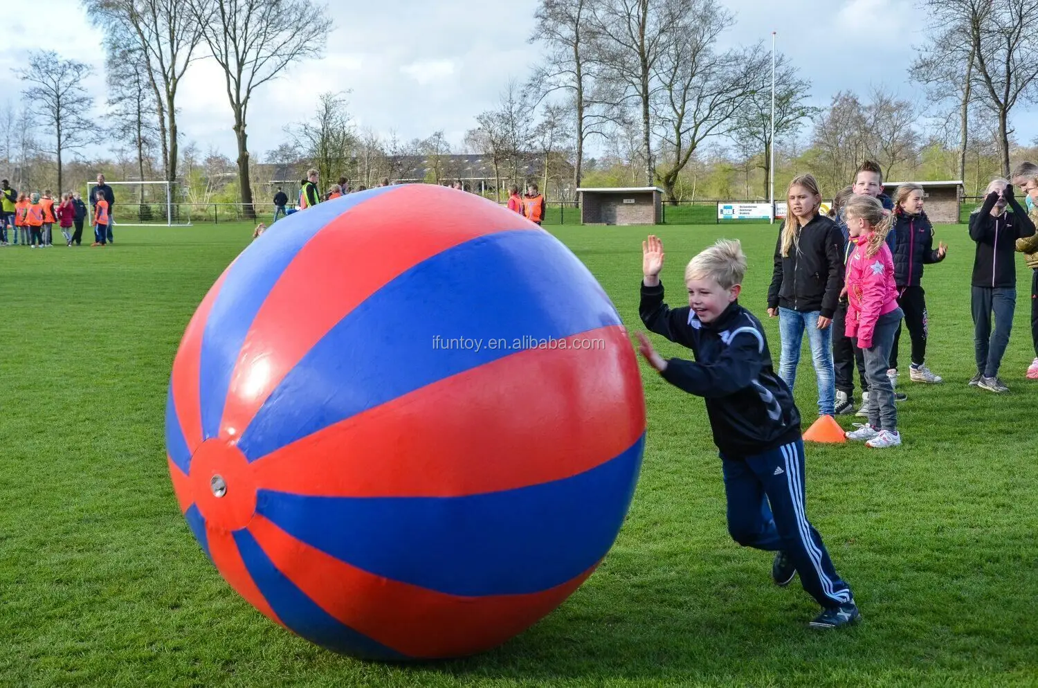 giant inflatable volleyball