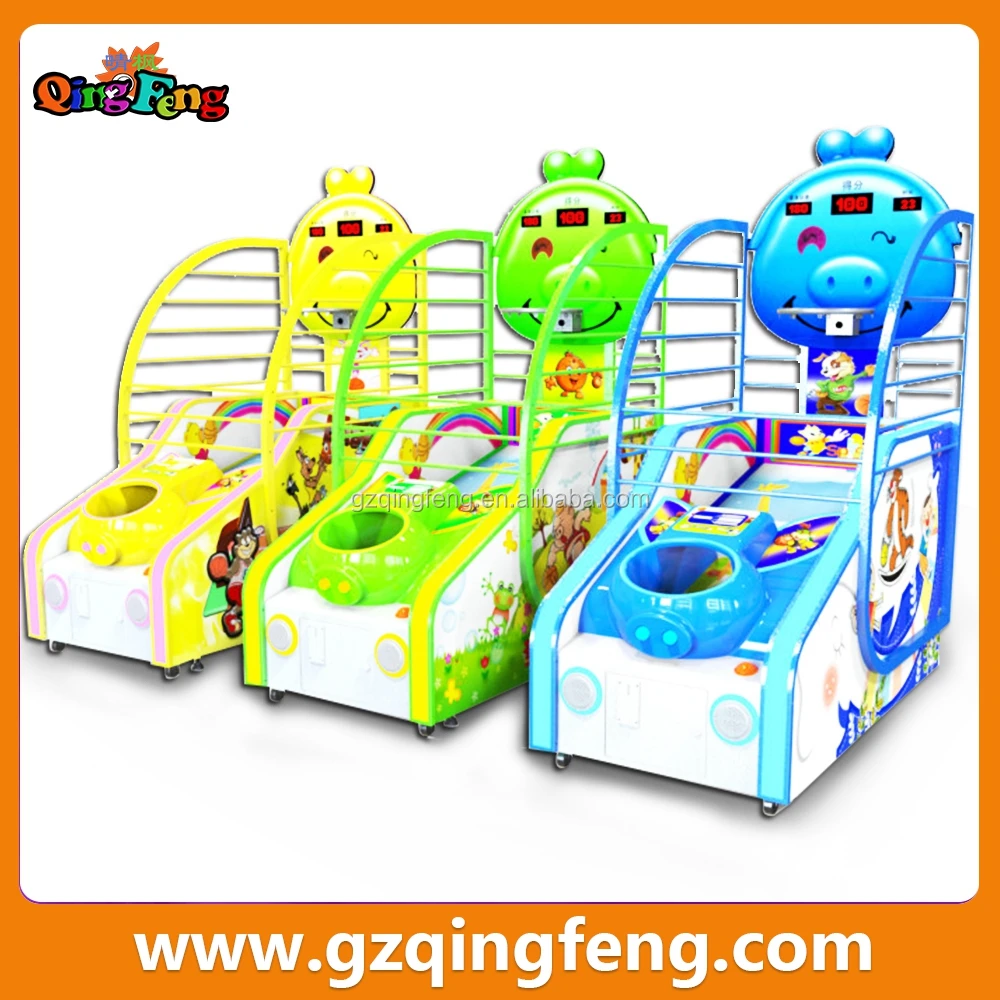 Qingfeng Canton Fair arcade children basketball game machine