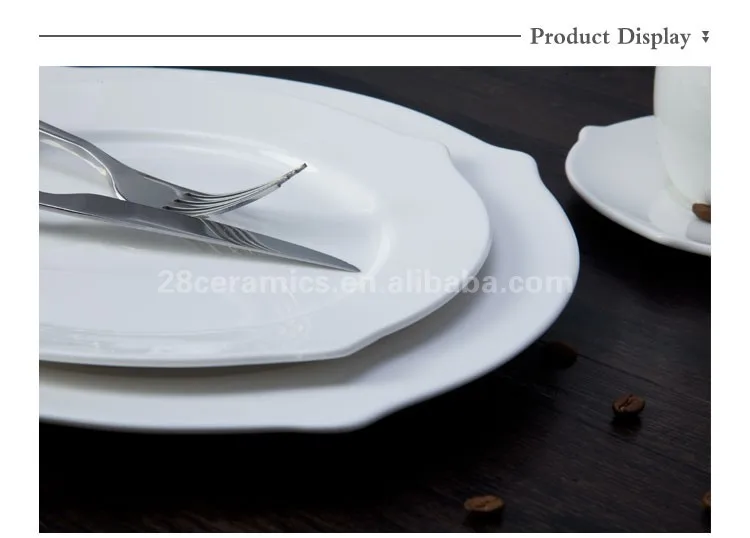 product-Two Eight-timeless and classic dinnerware white porcelain tableware tableware for restaurant