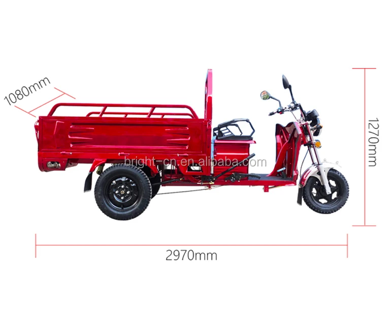 Africa Electric Cargo Tricycle Rickshaw With Eec/ce/ec/coc Made In