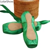 Suede Leather Closed Toe Ballet Dance Shoes Stylish Ballet Dance Shoes
