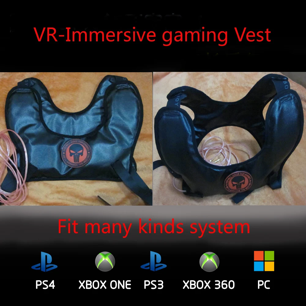 
VR immersive vibration gaming vest 