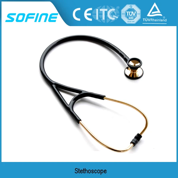 Stainless Steel Gold Stethoscope For Cardiac Use Buy Gold Stethoscope