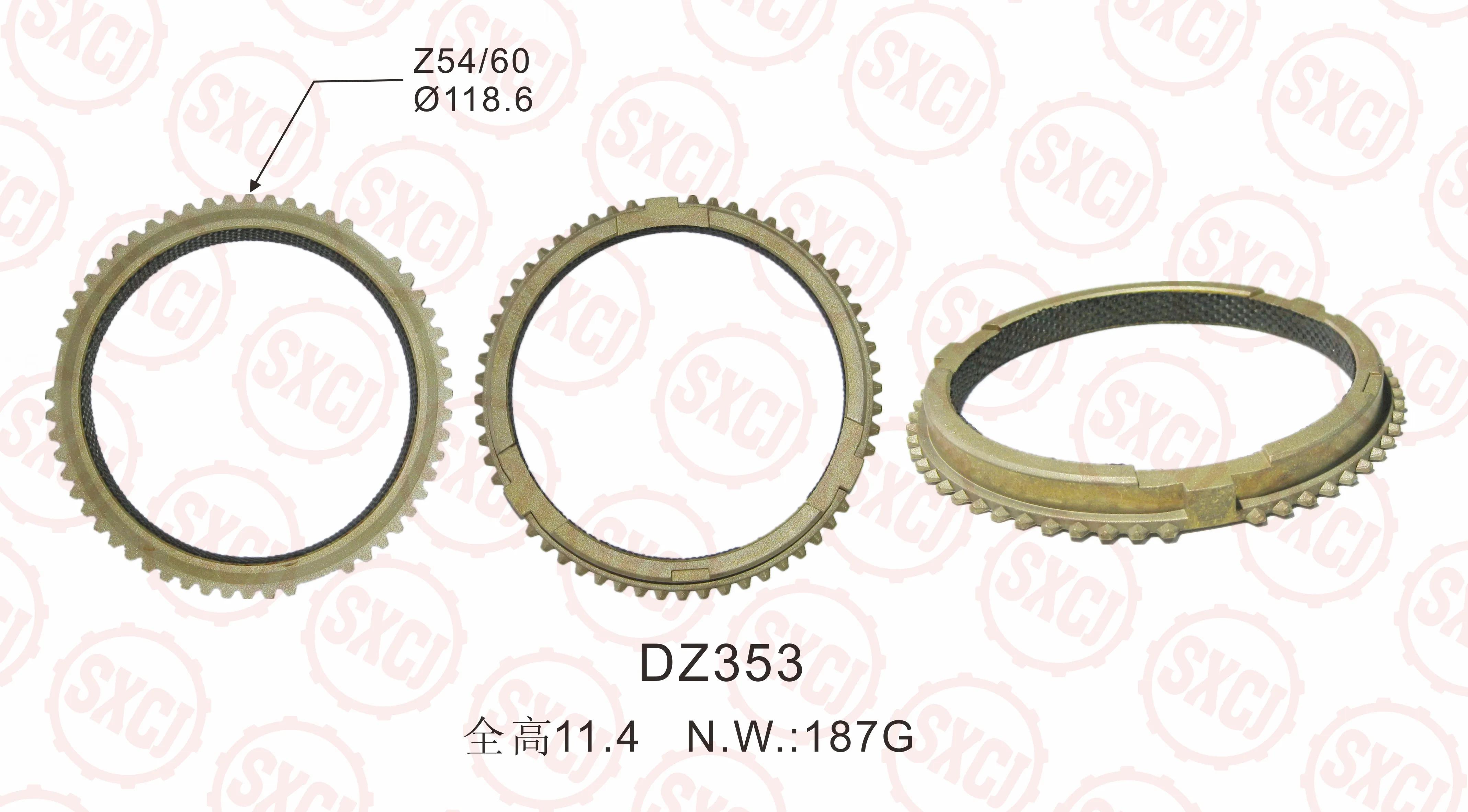 Synchronizer Ring Oem Atdkt1689 Atdas2352 Carbon Fiber For Dodge Ford