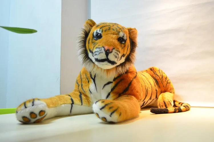 lifesize tiger plush