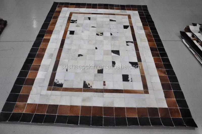 Natural Cowhide Rugs Hot Patchwork Cow Skin Carpet Buy Cow
