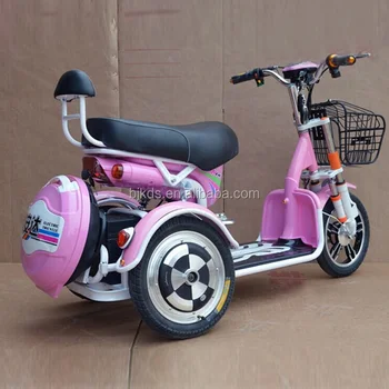 electric tricycle with passenger seat