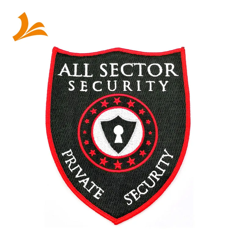 Customized Wholesale Embroidered Arm Security Patches For Sale Buy Custom Stickon Embroidered