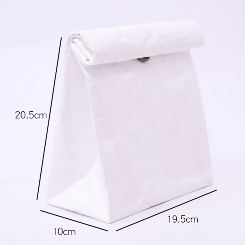 Original ins environmental protection and waterproof tyvek bag ultra-light and simple style tyvek hand bag