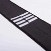 Customized 1x1 2x2 2x1 stripe flat knit rib