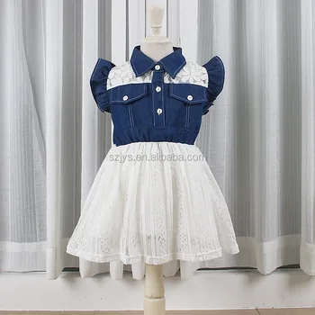 jean dress for girl
