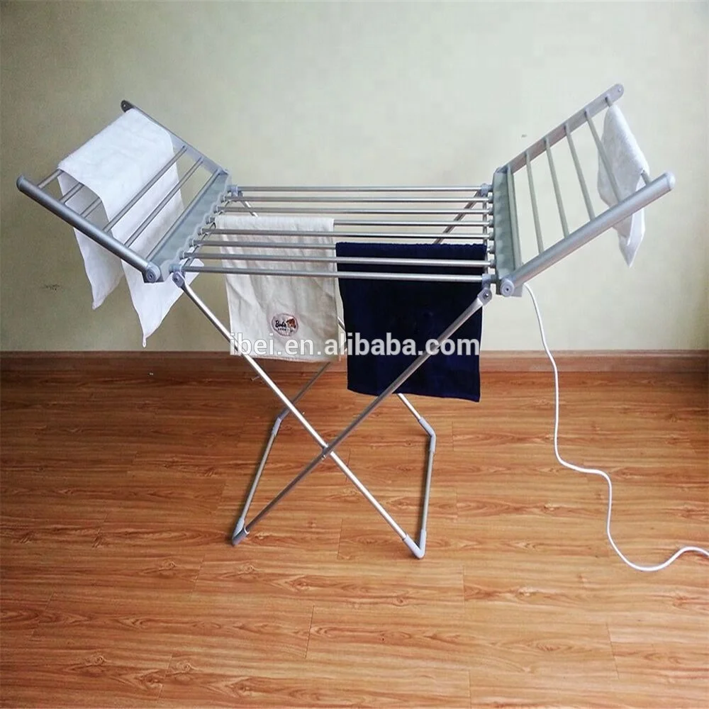 Electric Foldable Clothes Dryer Rack Cd230 Heated Airer With Switch