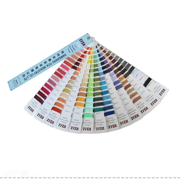 Embroidex Thread Color Chart