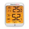 ThermoPro TP53 Digital Weather Thermometer Hygrometer Temperature and Humidity Sensor with Backlit LCD Display