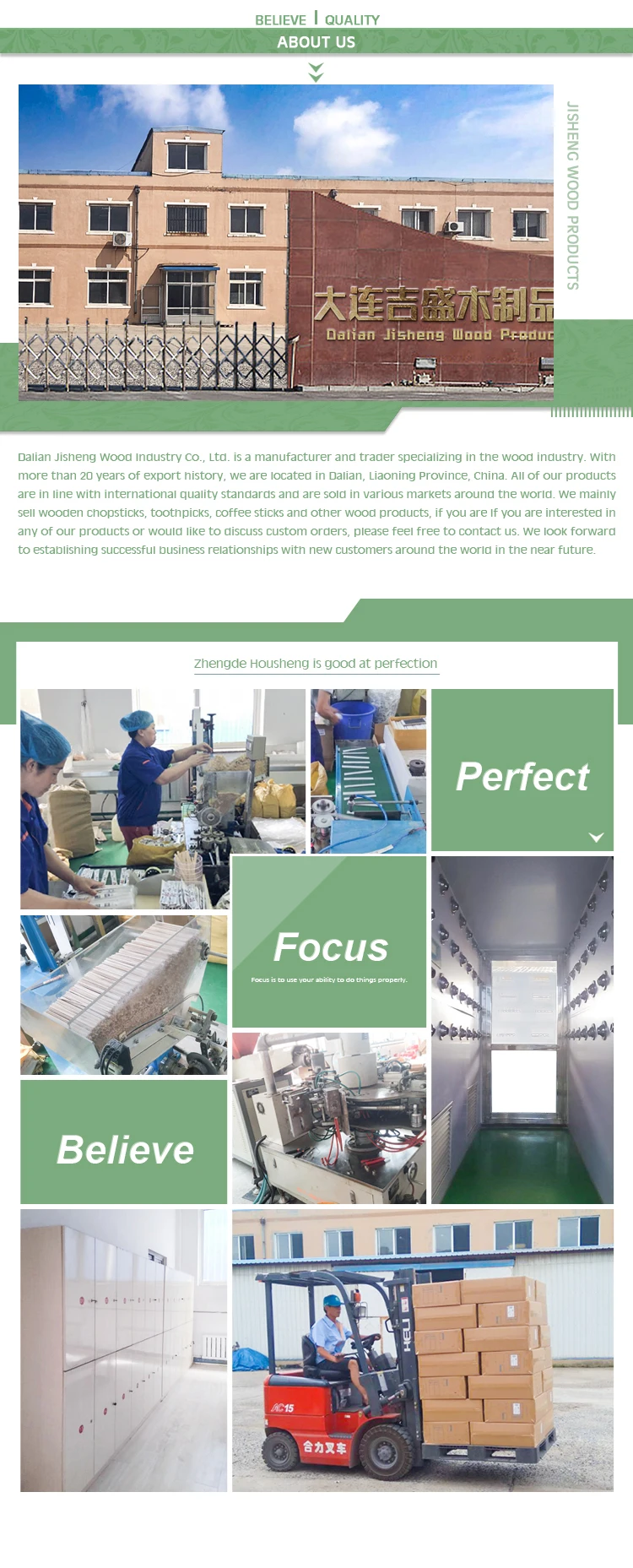 Direct Factory Price Attractive Environmental Production Chienese Chopstick