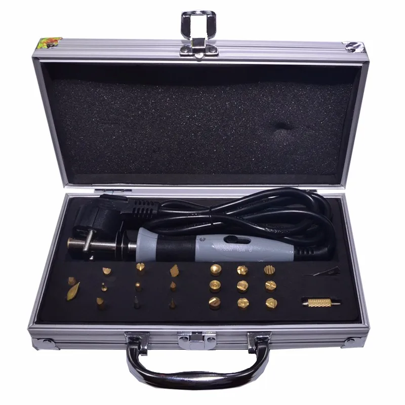 Luxury Upscale Hobbycraft Pyrography Wood Burning Tool Set Craft Pen