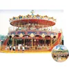 New Design Children Adult Amusement Park Merry Go Round Double Decker Carousel 88Seats