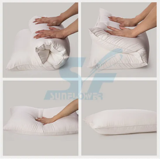 soft hotel home use microfiber pillow